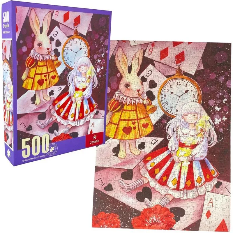 Quebra Cabeça De 500 Peças Sonhos De Alice - Castela