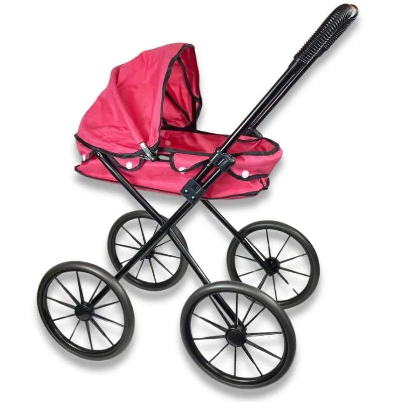Carrinho De Boneca Bebe Berço Brinquedo Infantil Castela