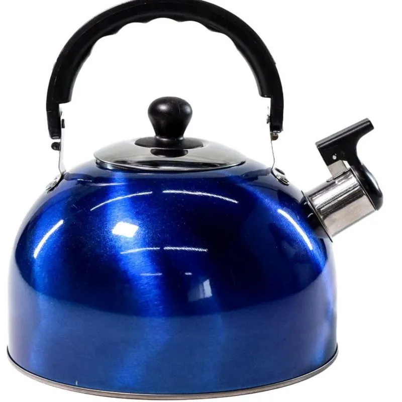 Chaleira de Inox 3 Litros 2443200 Azul - Quanhe