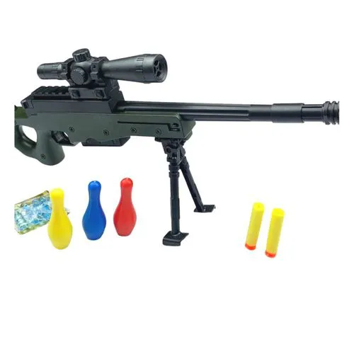 Arma De Brinquedo Fuzil M16 Gel Tiro ao Alvo