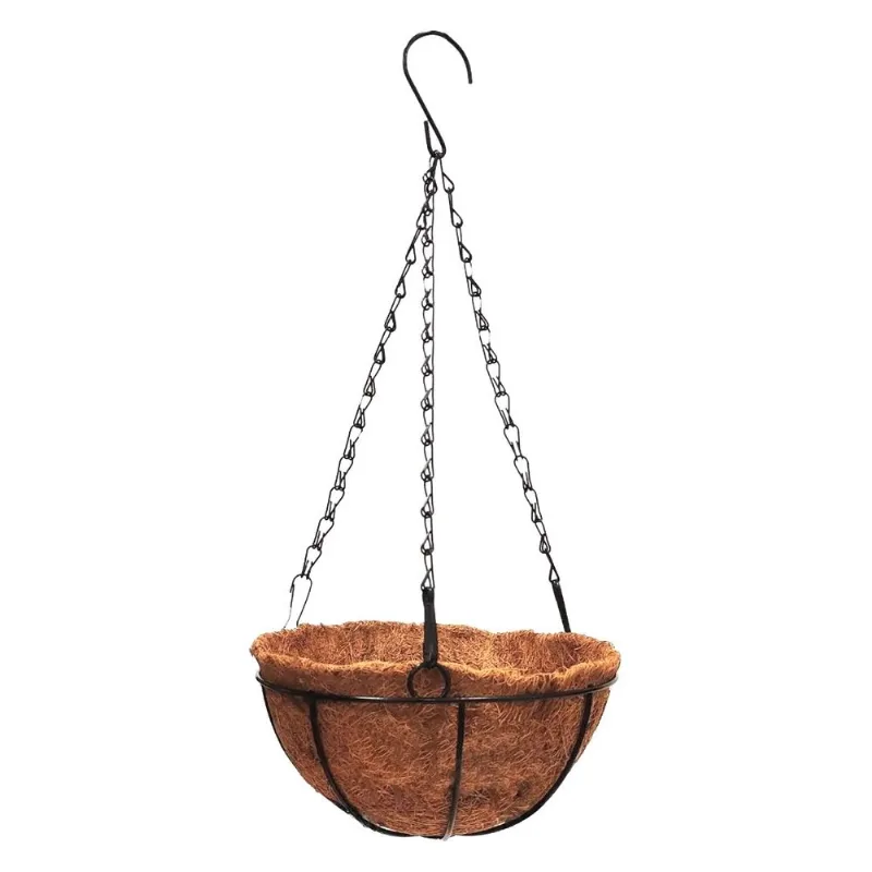 Cesto Suspenso 13x15cm em Fibra Natural Fu Xing