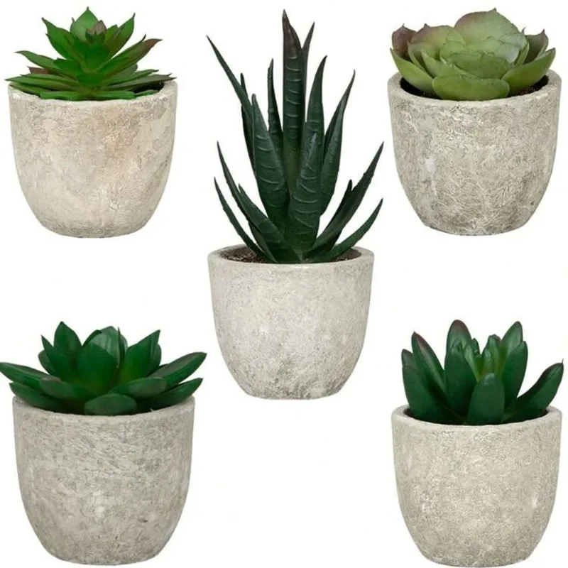 Planta Artificial c/ Vaso de Cimento - Cosy UNICA