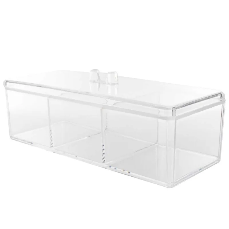 Organizador C/ Tampa 23cm em Plástico Fu Xing