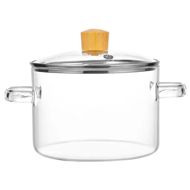 Tigela C/ Tampa 1,5L em Vidro Fu Xing
