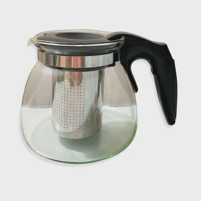 Chaleira com Infusor - 700ml - Vidro - Transparente - Chá, Infusão, Água Aromatizada - Cosy