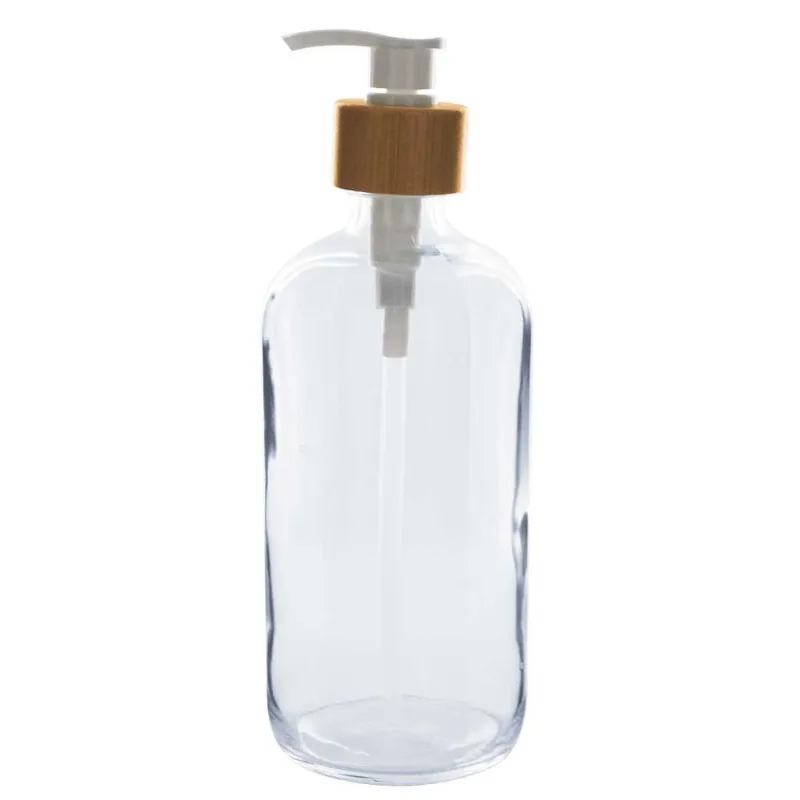 Porta Sabonete Líquido 500ml em Vidro Fu Xing