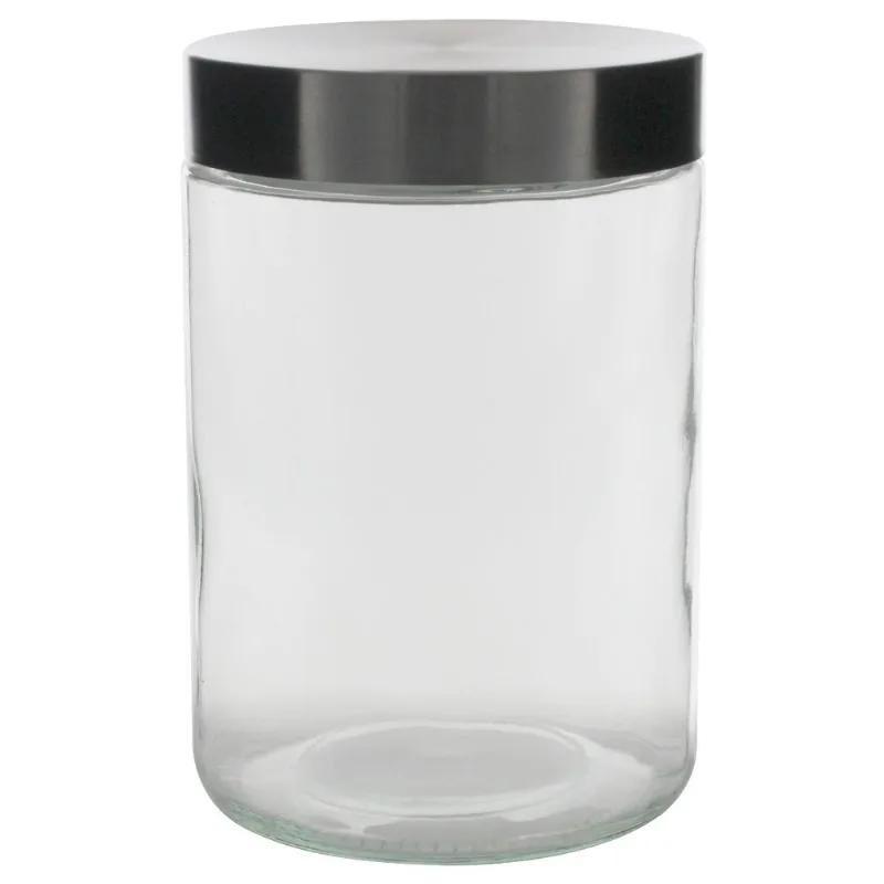 Pote Hermético Redondo 1,2L em Vidro Fu Xing
