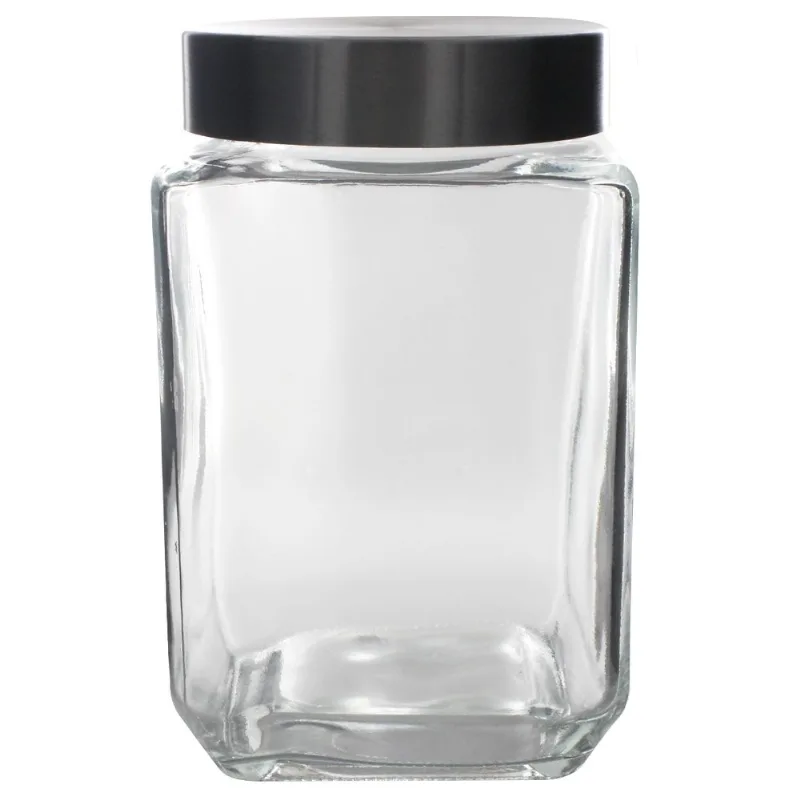 Pote Hermético C/ Tampa 700ml em Vidro Fu Xing