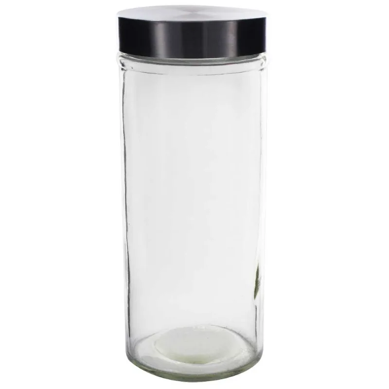 Pote Hermético Redondo 780ml em Vidro Fu Xing