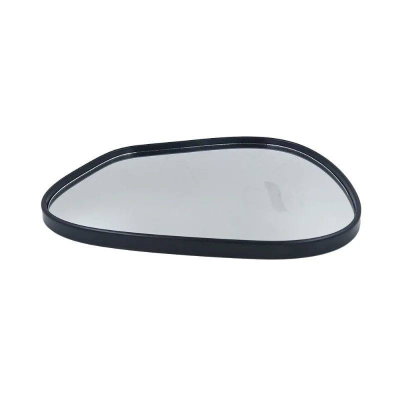 Bandeja Espelhada Decorativa 20,7x28,5cm em Vidro Fu Xing-Preto