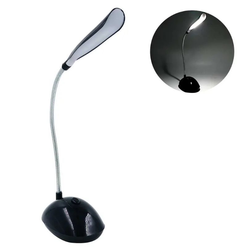 Mini Luminária C/ LED 8,5x27cm em Plástico Fu Xing-Preto