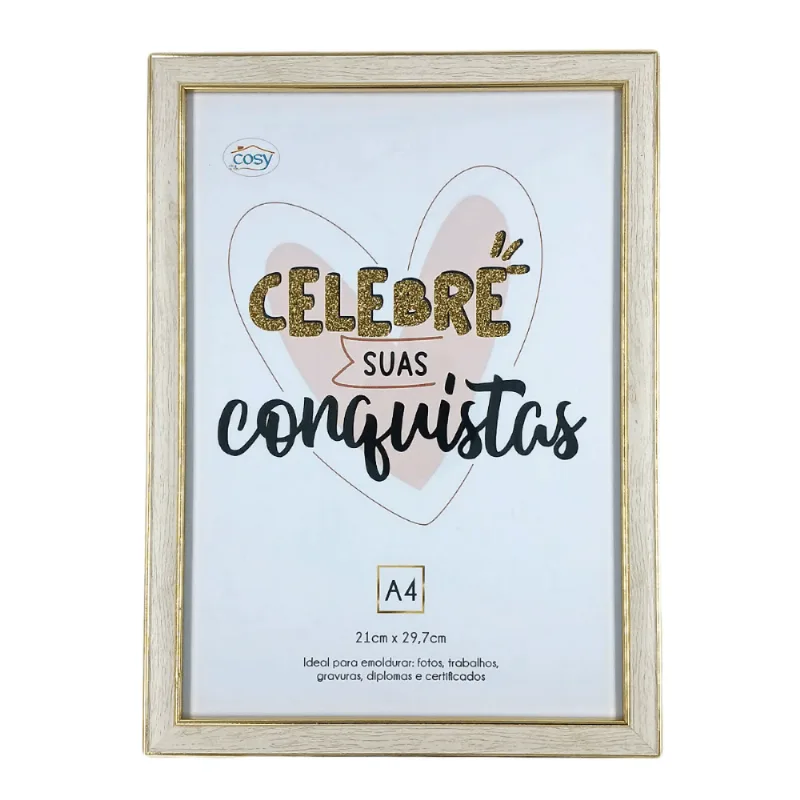 Quadro Decorativo A4 21x29,7 - Cosy Cosy