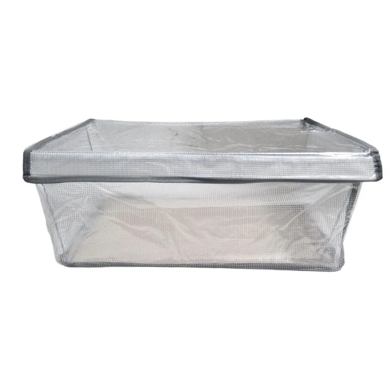 Caixa Organizadora C/ Tampa 47x27,5cm em Plástico Fu Xing