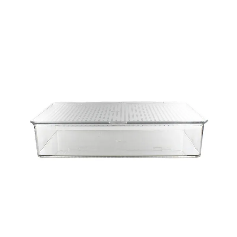 Caixa Organizadora C/ Tampa 27x15cm em Plástico Fu Xing
