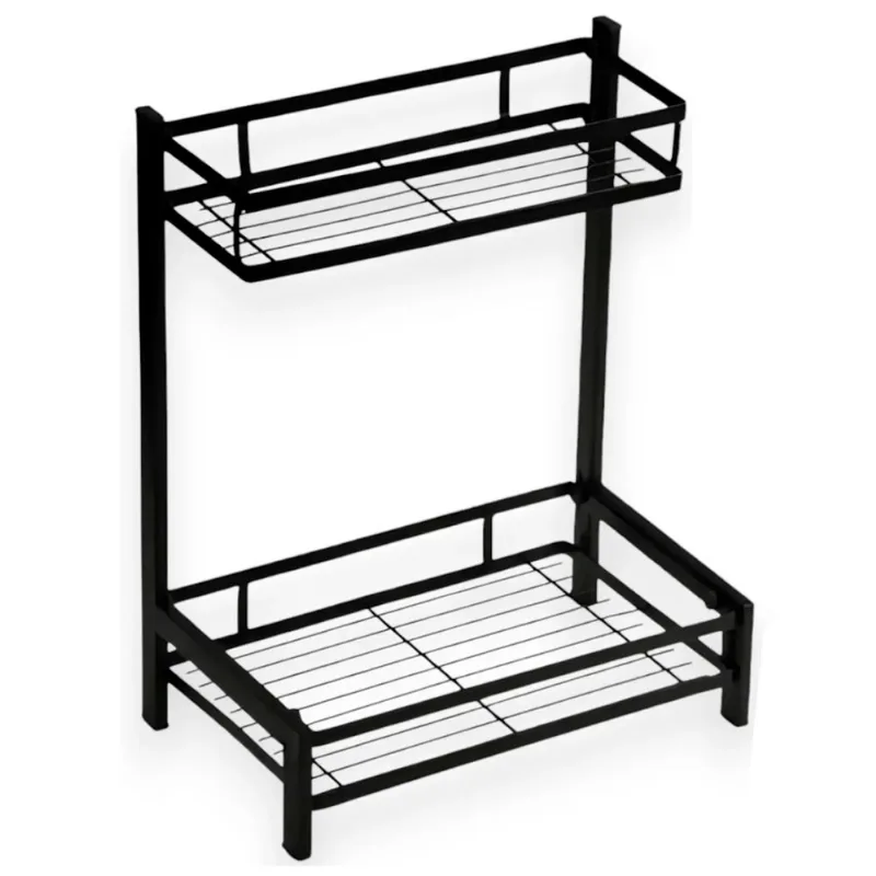 Organizador Multiuso 2 Andares 31,5x40cm em Metal Fu Xing