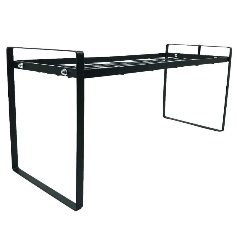 Prateleira Organizadora 51,5x24cm em Metal Fu Xing-Preto