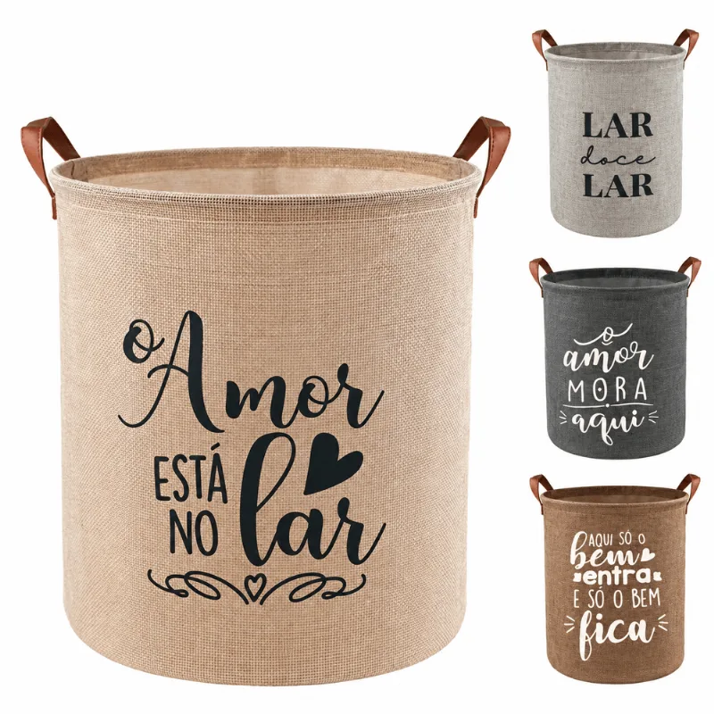Cesto Organizador Multiuso 35x40cm em Poliéster Fu Xing-cores sortidas