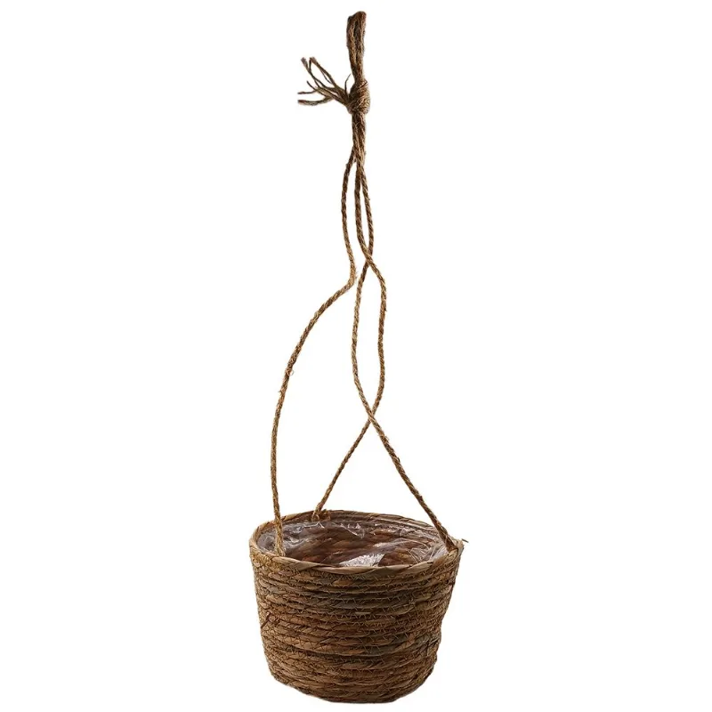 Cesto P/ Plantas 13x19cm em Fibra e Plástico Fu Xing