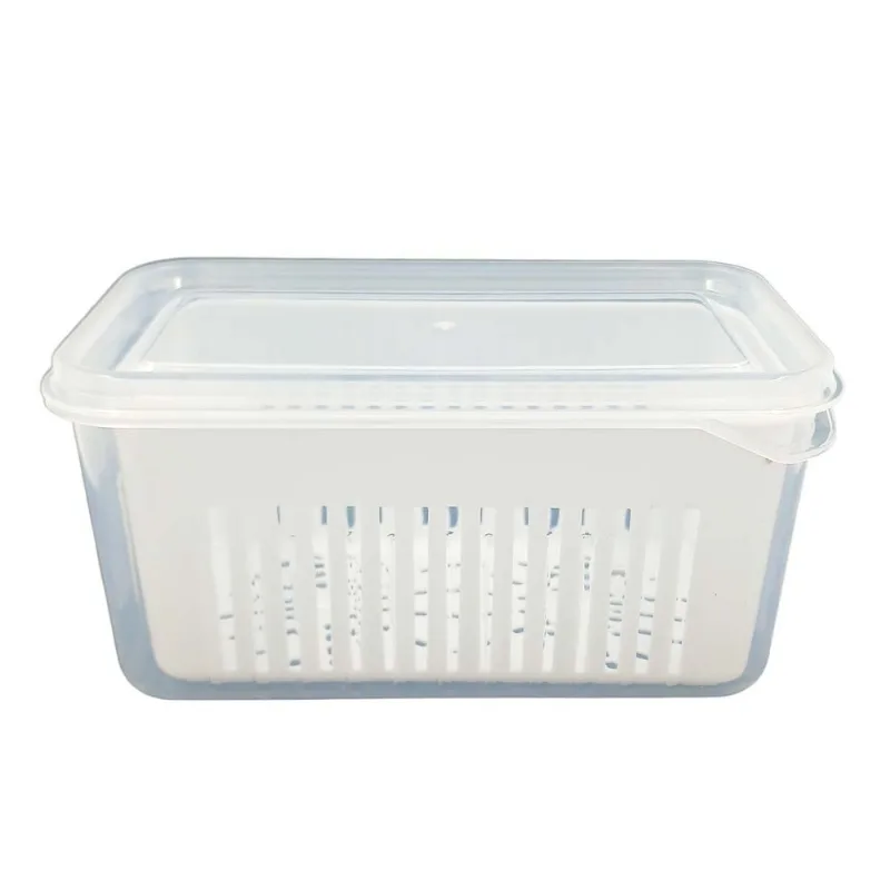 Pote Organizador C/ Cesto 16x8cm em Plástico Fu Xing