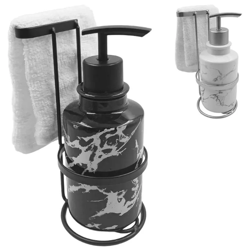 Kit de Banheiro 3 Peças em Porcelana Fu Xing-cores sortidas