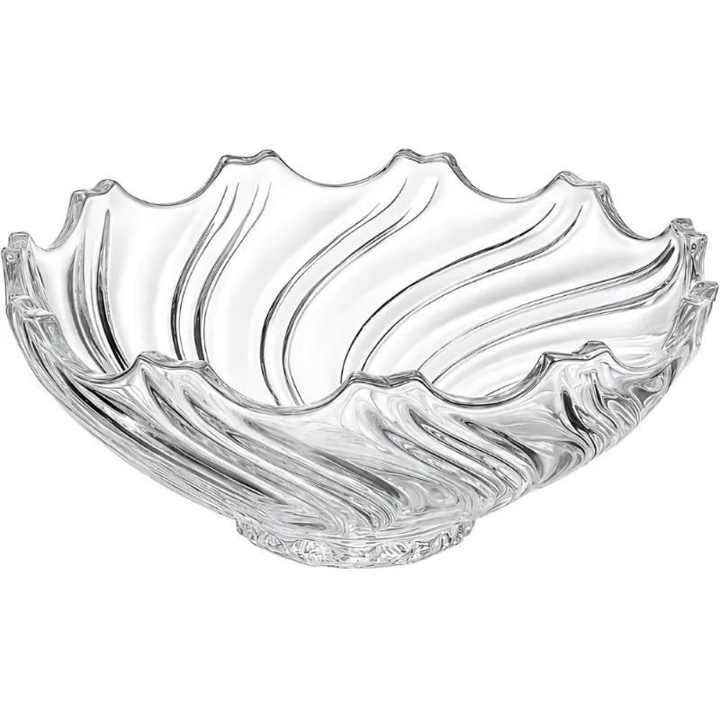 Fruteira em Vidro Torcida 9x21x21cm - Cosy UNICA