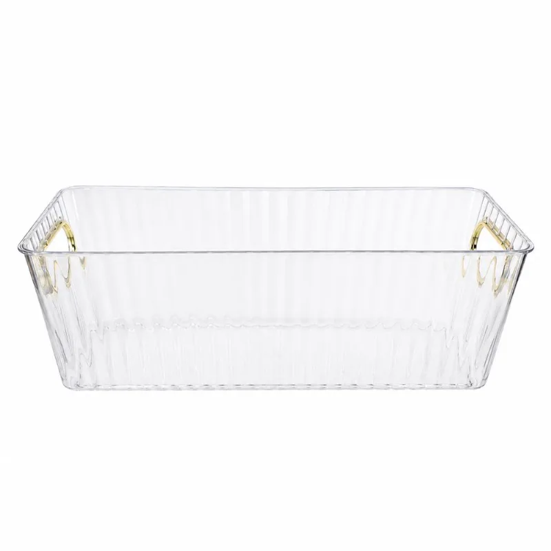 Cesto Organizador Multiuso 11x28cm em Plástico Fu Xing