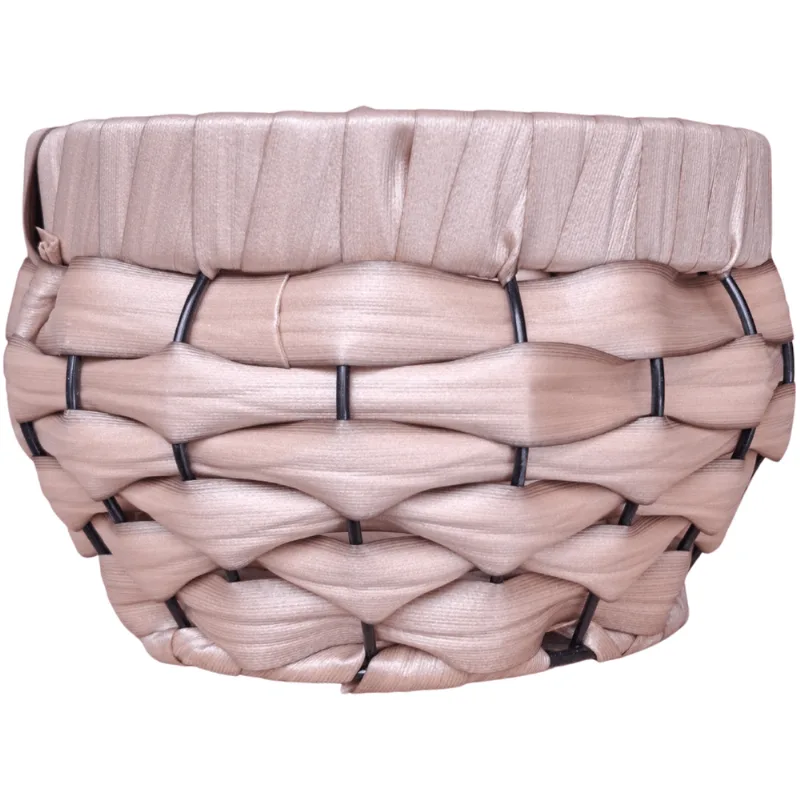 Cesto Organizador com Forro de Plástico 10,5x15x15cm - Cosy UNICA