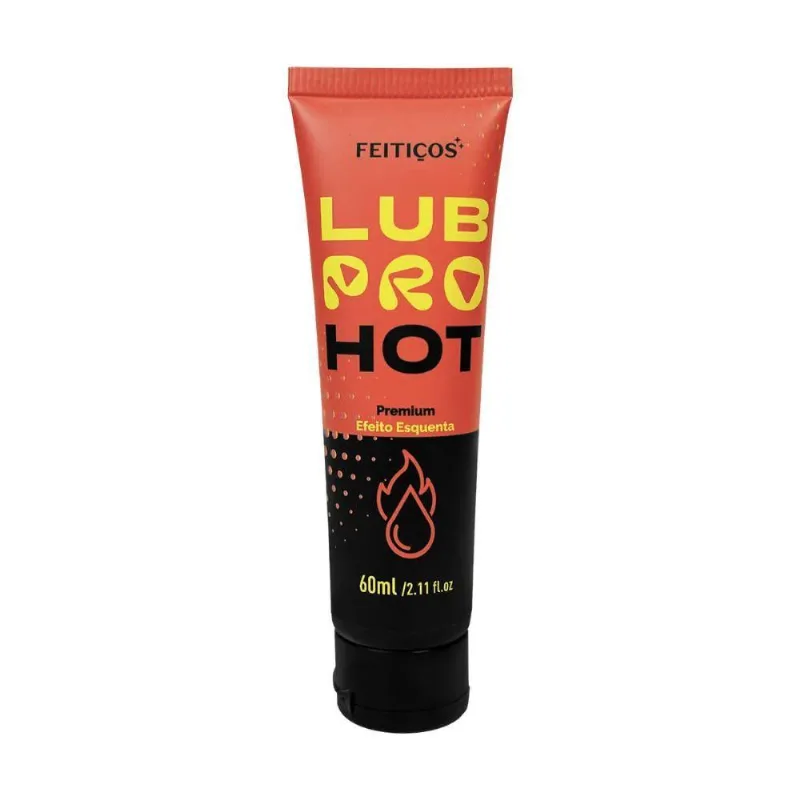 Lubrificante Íntimo Premium 60ml Lubpro Hot