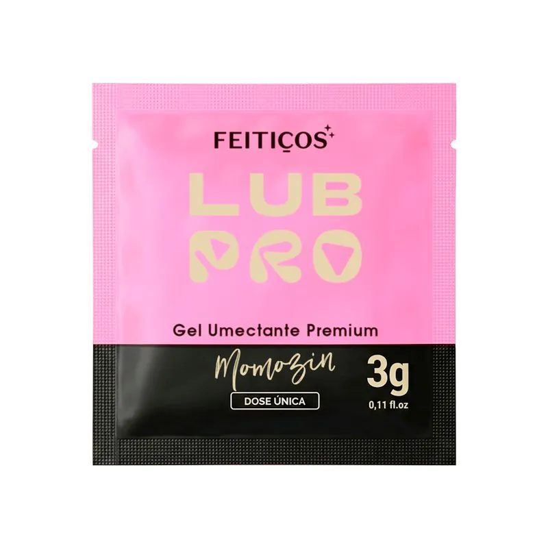 Sachê LubPro Premium Lubrificante com sabor Momozin 5g Feitiços Aromáticos LubPro Premium Lubrificante com sabor Momozin 5g Feitiços Aromáticos