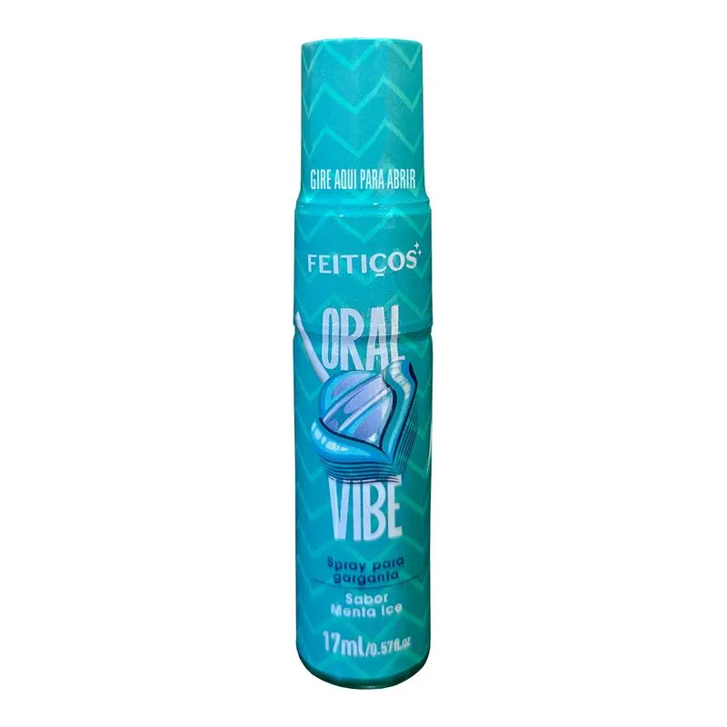 Oral Vibe Spray Dessensibilizante para Garganta 17ml Feitiços