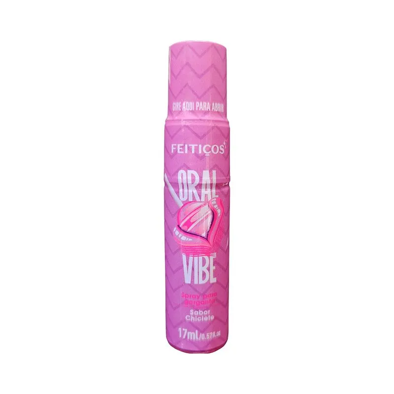 Oral Vibe Spray Dessensibilizante para Garganta 17ml Feitiços