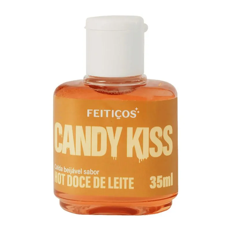 Candy Kiss Hot Calda Beijável com Efeito Quente 35ml Feitiços Aromáticos