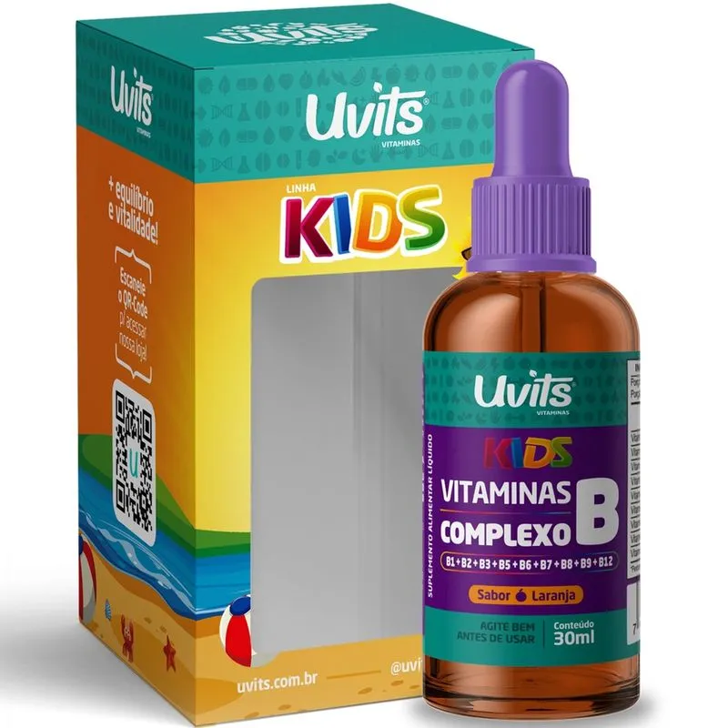 Vitaminas complexo B kids uvits 30ML