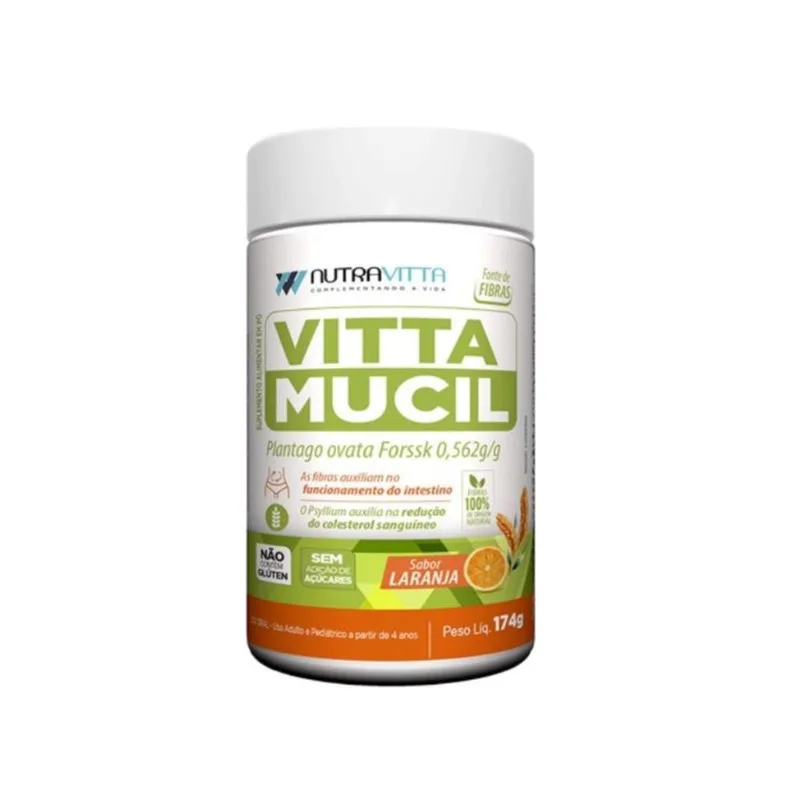 Nutra Vitta Mucil 174g Laranja GSA NUTRA VITTA MUCIL 174G LARANJA