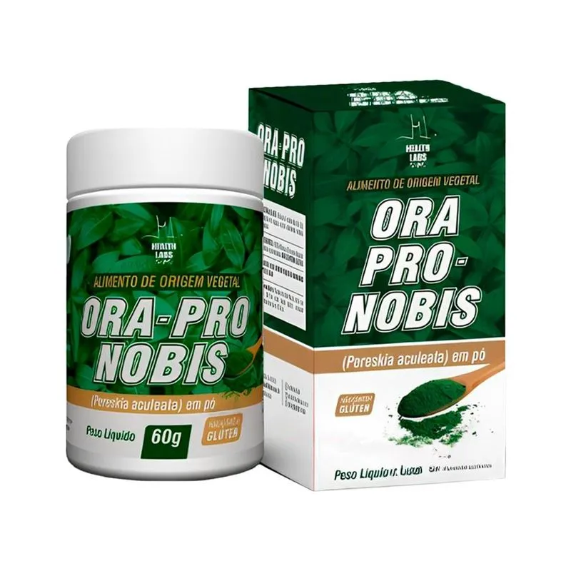 Ora Pro Nóbis em Pó 60g Health Labs 60g
