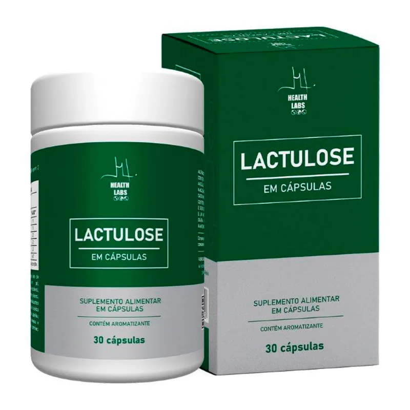 Lactulose Health Labs com 30 Cápsulas
