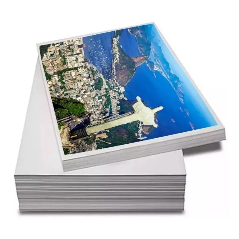 Papel Fotográfico Adesivo 115g Matte A4 Fosco 100 Folhas