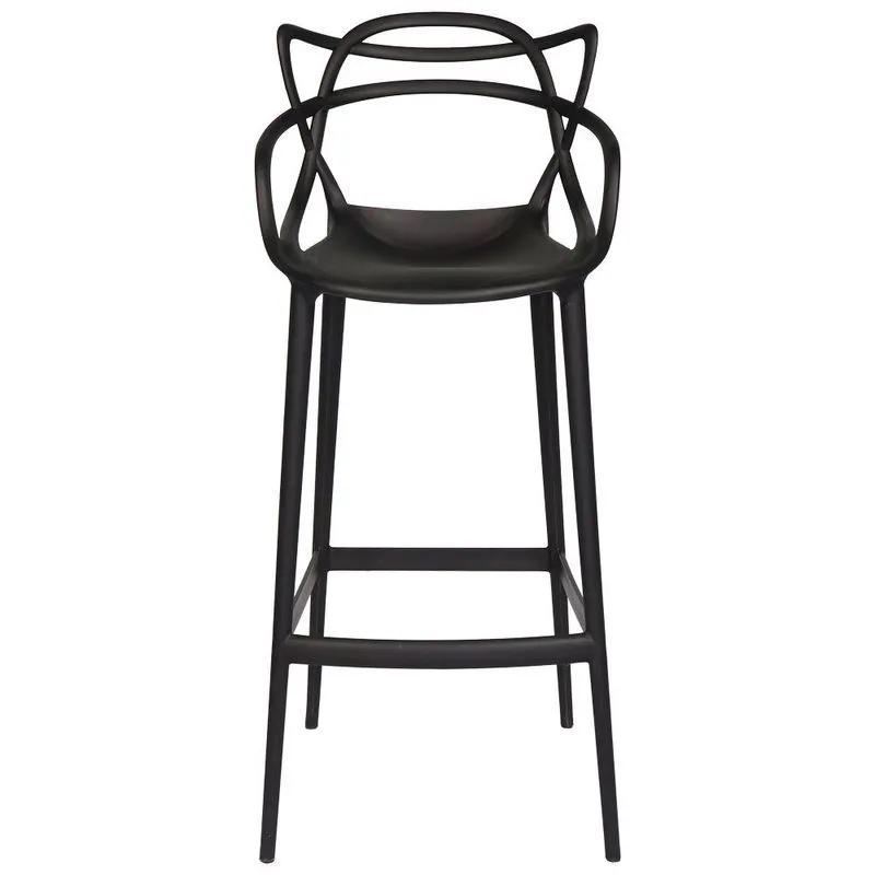 Banqueta Allegra Masters 100% Polipropileno Preta
