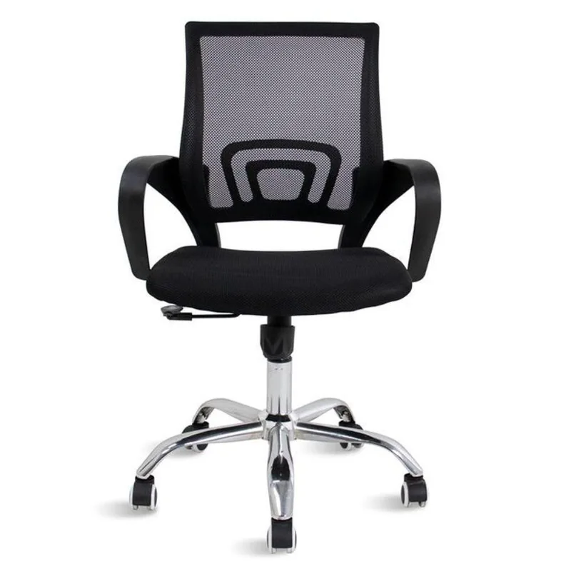 Cadeira De Escritório Mesh Relax Giratoria New Java Preto