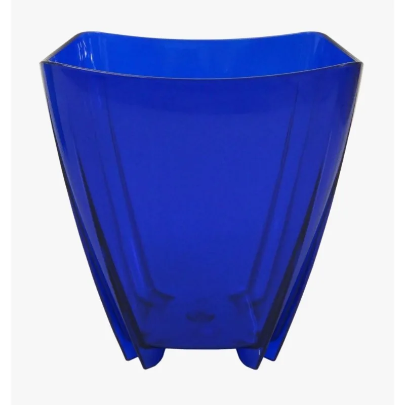 Champanheira Azul 5L Translúcida Balde de Gelo Cachepô