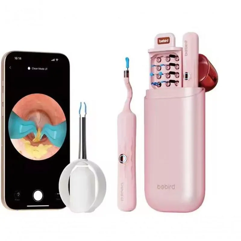 Otoscópio Decoreshop I35r Com Câmera HD 1080p E Wi-Fi Rosa