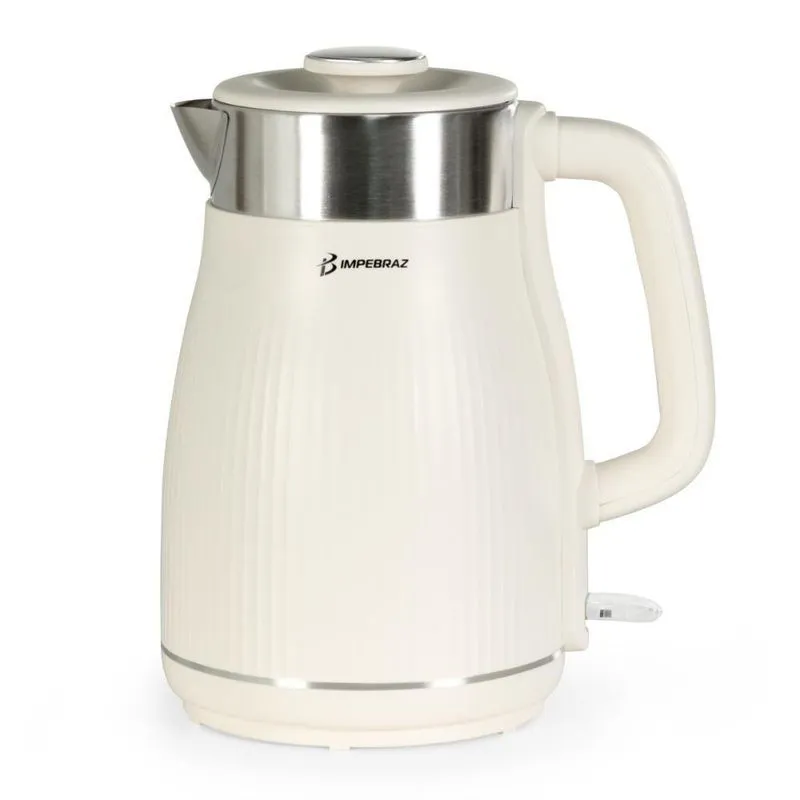 Chaleira Elétrica 1.8 Litros Impebraz Bege Yd-1833 110v