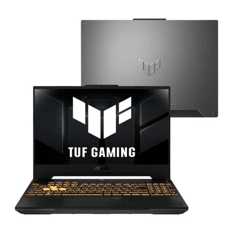 Notebook asus tuf Gaming F15 FX507VV RTX4060 Intel Core i7 13620H 16Gb 512Gb ssd Windows 11 Home Tela 165Hz Nivel ips 15,6 fhd Mecha Gray - HQ333W - Asus