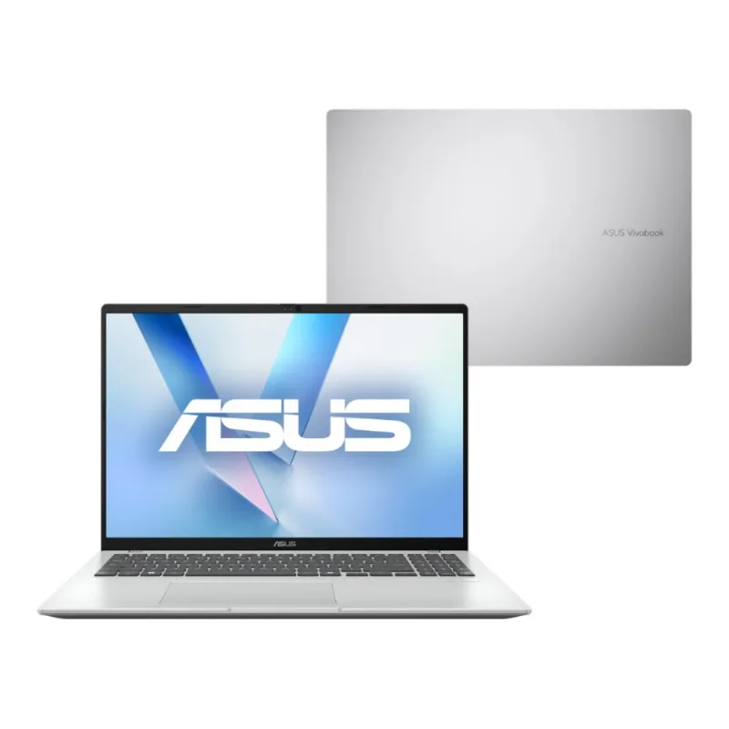 Notebook ASUS VivoBook 16 X1607QA Qualcomm Snapdragon X1 26 100 16GB Ram 512GB SSD Windows 11 Home Tela 16” FHD Silver - MB062W - Asus