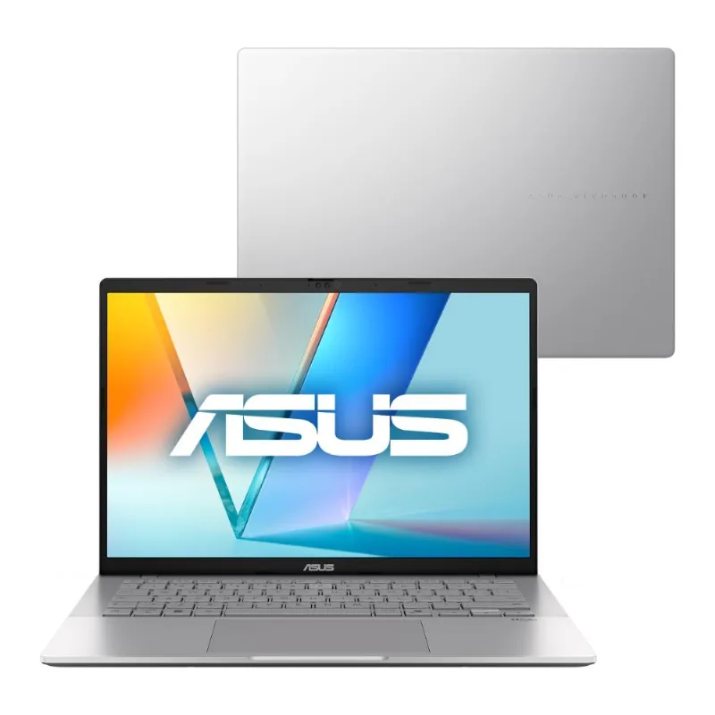 Notebook ASUS Vivobook S14 S3407VA Intel Core i5 13420H 8GB Ram 512GB SSD Linux KeepOS Tela 14" LED FHD Silver - LY054 - Asus
