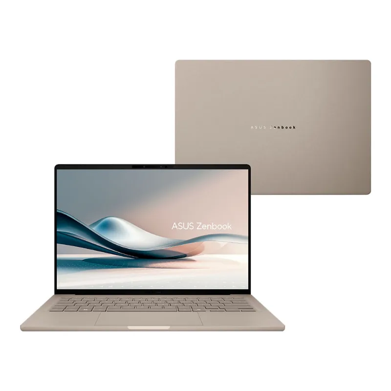 Notebook Asus Zenbook A14 Snapdragon X 32GB, 1TB SSD, Tela de 14" Oled, W11, Zabriskie Beige - UX3407QA-QD391W - Asus
