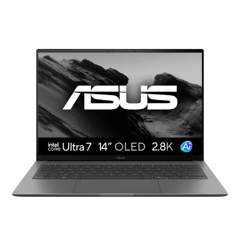 Notebook ASUS Zenbook S14 SU185W Core Ultra 9 32GB RAM 1TB SSD Windows 11 Home 14” OLED 2.8K 120 Hz - Asus