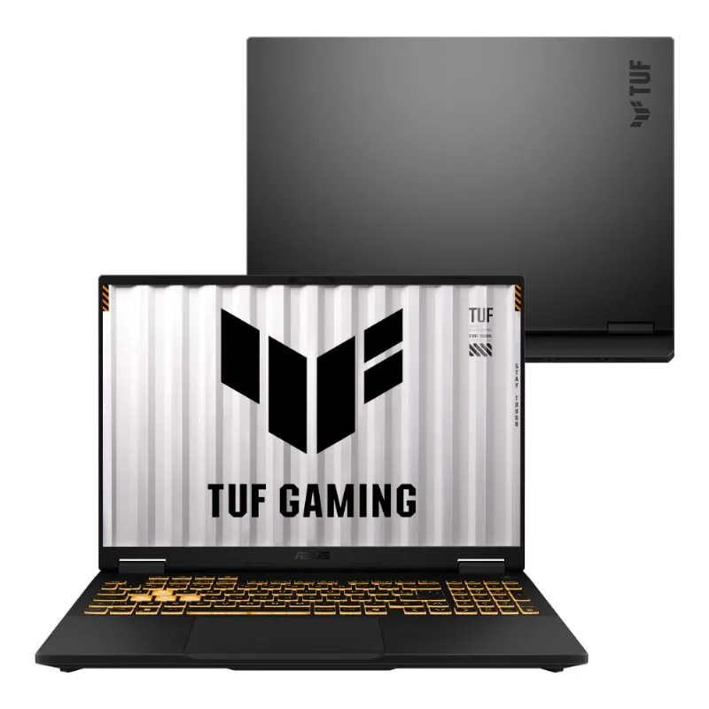 Notebook ASUS TUF Gaming F16 FX608JMR NVIDIA RTX 5060 Intel Core I5 14a 8GB RAM 512GB SSD Linux 16" LED FHD+ nível IPS Jaeger Gray RV261 - Asus