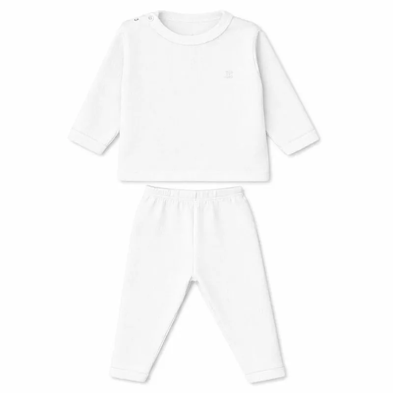 Conjunto Bebê RN Junkes Baby Branco (MP)