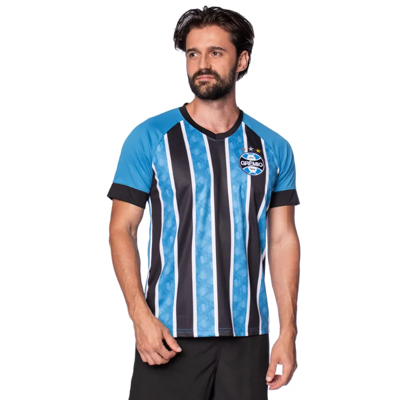Camiseta Masculina Legend Grenal Grêmio Azul/Preto - M